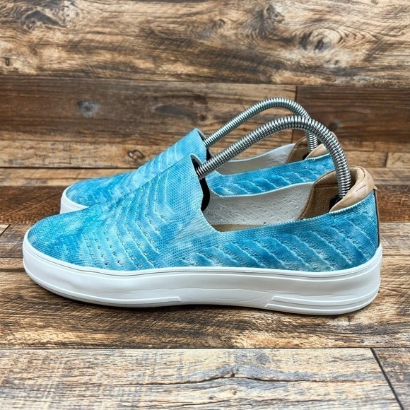 dearfoams Shoes - Blue Slip-On Women Shoes